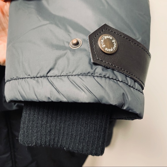 NEW G-Paul Jeans Men’s Black Coat Large - Picture 4 of 8